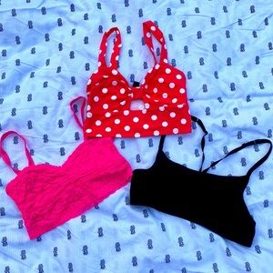 Bralette lot